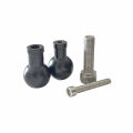 Aluminum 17mm/25mm Ball Head Adapter to M6 M8 M10 Bolt for RAM Mount Motorcycle Phone Holder Car Bracket Camera Stand.