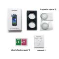 Insta360 X3 X4 X5 Standard Lens Guards Set, Removable Protective Lens Cover Clear. 