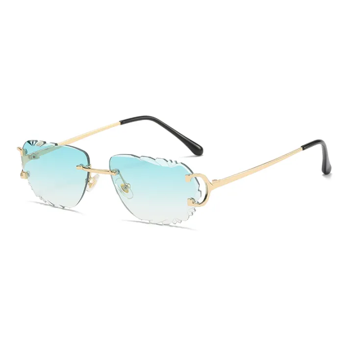 Retro%20Sunglasses%20For%20Men%20And%20Women%20High-End%20Frameless%20Fashion%20UV400%20Irregular%20Cut%20Lenses%20Women%20Sun%20Glasses%20-%20Image%207