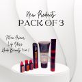 Makeup deal of 4:lipgloss mate 4in1+3in1 makeup stick+jelly lipstick+peel off lipstick. 