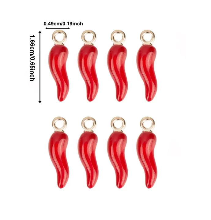 10/20/30pcs%20enamel%20red%20chili%20pendant,%20DIY%20decoration%20accessories,%20Thanksgiving,%20Halloween,%20Christmas,%20Valentine's%20Day%20gifts%20-%20Image%204
