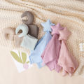 Elinfant 100% Cotton Muslin Baby Comfort Towel ,Moon & Star Gauze Baby Towel,Soothing Towel For Boys and Girls.