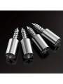 20pcs Shelf Support Pegs With Screws - Sturdy Support for Cabinets, Shelves, Furniture.
