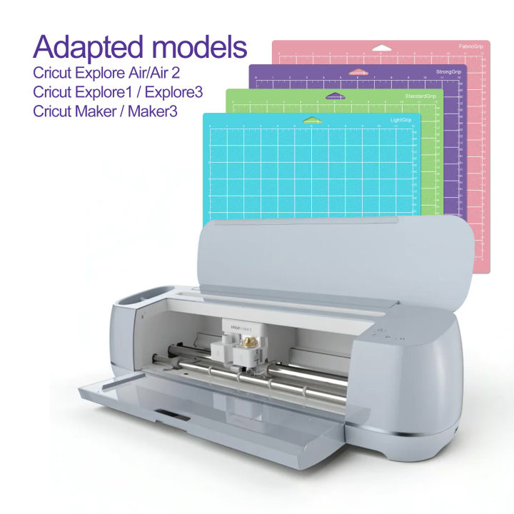 3/4Pcs%2012*12%E2%80%98%E2%80%99Portable%20Replacement%20Cameo%20Silhouette%20Cutting%20Mat%20For%20Cricut%20Adhesive%20Pvc%20Cutting%20Mats%20For%20Crafts%20Sewing%20-%20Image%206