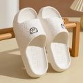 Summer Fashion Men's Slippers Printting Little Bear Sandals Indoor Bathroom Non-slip Soft Women Dormitory Casual Shoes Couple.