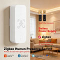 24G Radar Zigbee Human Presence Sensor Tuya Smart Life APP Control High Precision Motion Detector Battery Operated. 