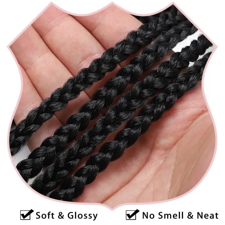 30inch%20Crochet%20Box%20Braids%20Hair%20pre%20looped%20Goddess%20Box%20Braids%20Crochet%20Braiding%20Hair%201/5/7%20Packs%20Crochet%20Box%20Braids%20Synthetic%20Hair%20-%20Image%205