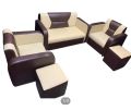 Straight-backed Snug Sofa Set with Tool (2+2+1).