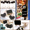 Chalkboard sign, hanging, desk blackboard, writing and erasing, chalk, dust, menu, price, shop decoration, desktop. 