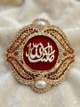Elegant Imam Zamin Bazu Band – Single Piece | Perfect for Wedding & Nikkah Ceremonies | Premium Fancy Quality Imam Zamin for Groom or Bride | Ideal for All Traditional Events (Its Single Piece Price). 