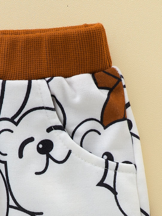 Boys'%20Casual%20Spring/Fall%20Long-Sleeve%20&%20Long-Pant%20Two-Piece%20Set%20with%20All-Over%20Bear%20Print%20-%20Image%206