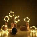 5PC/10PC LED Bar Wine Bottle Cork String Lights 2M Fairy Copper Wire for Party Holiday Wedding Garden Decoration.