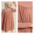 New style long top for Muslim women. 