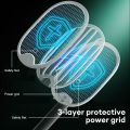 Foldable Electric Mosquito Killer Fly Swatter Trap USB Rechargeable Mosquito Racket Insect Killer with UV Light Bug Zapper 3000V. 