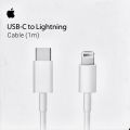 USB-C to Lightning. 
