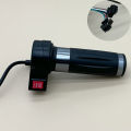 Universal Electric Vehicle Scooter Electric Bike Adjustable Throttle Handlebar Speed Control Handle Electric Bicycle Accessories. 