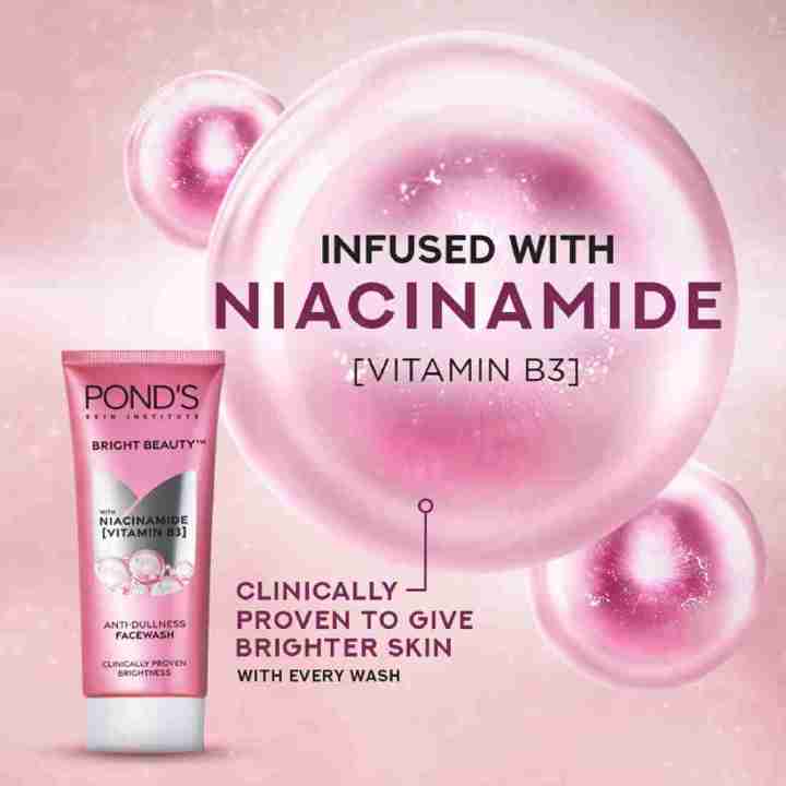 POND'S Bright Beauty Anti-Dullness Facewash with Vitamin B3 100g