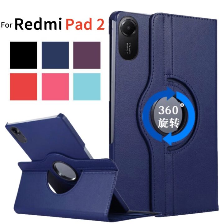 For Redmi Pad 2 Case 360 Degree Rotating Stand Coque For Coque  Redmi Pad 2 2025 Case Cover 11 inch