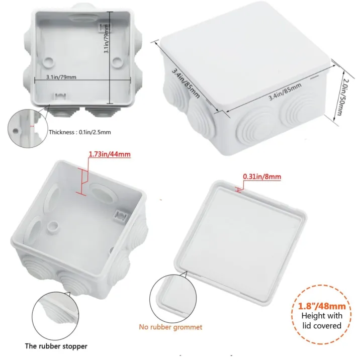 1/10pc%20RA%20White%20Waterproof%20IP65%20DIY%20Power%20Case%20Junction%20Box%20Indoor%20Wire%20Shell%20Electric%20Control%20Cable%20Branch%20for%20Home%20Automation%20-%20Image%202