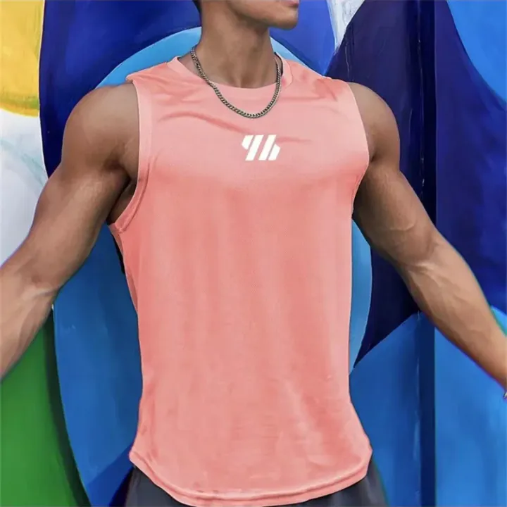 Summer%20Men's%20Gym%20Tank%20Top%20Fitness%20Training%20Clothing%20Quick-drying%20Loose%20Bodybuilding%20Sleeveless%20Shirt%20Men%20Fashion%20Basketball%20Vest%20-%20Image%206