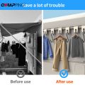 RV Awning Hooks Sturdy White/black Clothes Hook Racks Camping Awning Hooks Clips Hats Tent Light Hangers Universal 5/10pcs. 