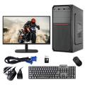 Intel Core i7 RAM 8GB SSD 120GB OR HDD 500GB Graphics 2GB built in and Monitor19" Gaming PC Windows 10 64 Bit NEW Desktop Computer Full Set.