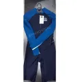 Nabaiji children's swimming wear 5-15 years old middle zipper easy to wear long sleeve short legs. 