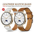 18mm Leather Women WatchBand for Huawei Watch GT 5 Pro 42mm Girls Bracelet Correa for Huawei GT5 GT4 41mm Slim Strap Accessories. 