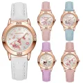 Sanrio Hello Kitty Watch Kawaii Kuromi Cinnamoroll Quartz Casual Fashion Melody WristWatch Women Kid Girl Children Birthday Gift. 