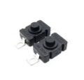 5-PCS 18*12mm KAN-28 Flashlight Switches SMD Type Small Self Locking Patch Type Push Button Switch 1.5A 250VAC. 