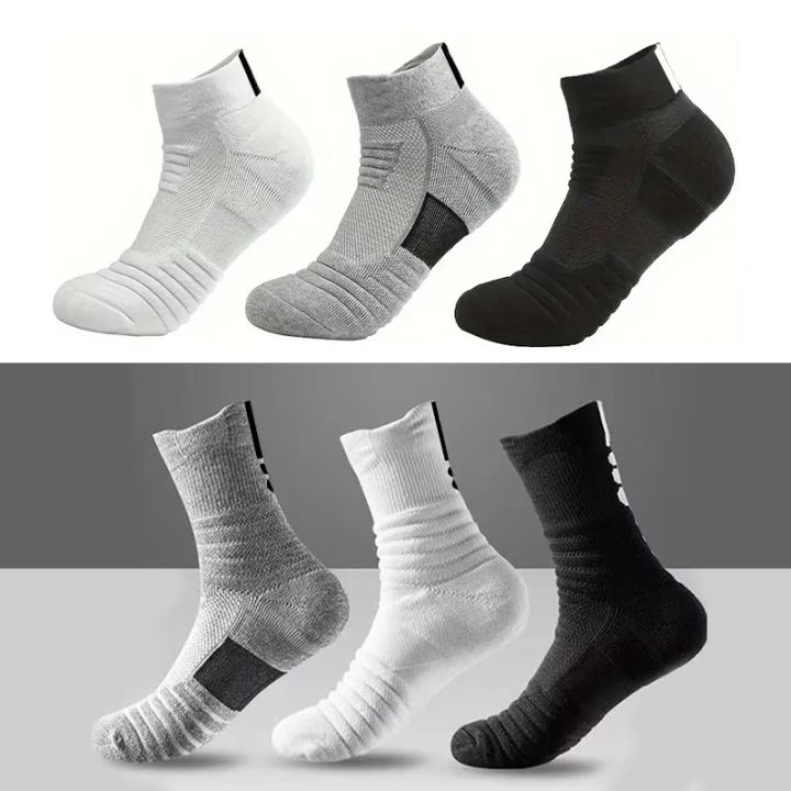 1/3%20Pairs%20Anti-slip%20Football%20Socks%20Men%20Cotton%20Sock%20Short%20Long%20Tube%20Soccer%20Basketball%20Sport%20Socks%20Breathable%20Deodorous%20Sock%2039-45%20-%20Image%202