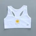 2PCS Kids Bra For Girls Teenage Girls Sports Tops Camisole Underwear Young Puberty Small Training Bras For Children 8-16 Years.