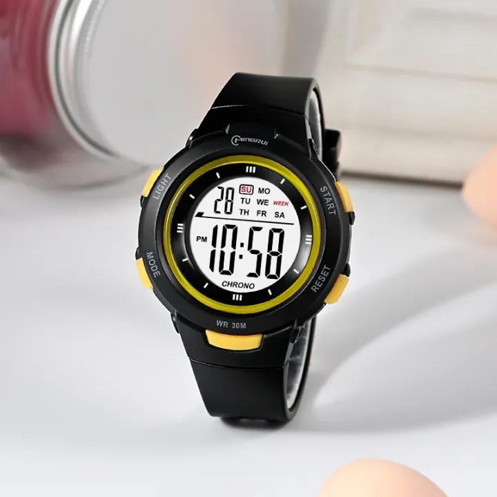 UTHAI%20CE49%20Kids%20Watches%20Fashion%20Luminous%20Waterproof%20Alarm%20Clock%20Smart%20Watches%20Boys%20and%20Girls%20Student%20Electronic%20Wristwatch%20%20-%20Image%203