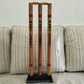 Cricket Wicket Set With Stand Wooden ( Height 23" / Height 28" ). 