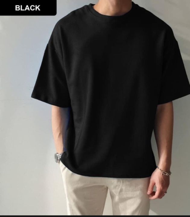 Premier%20Quality%20Drop%20%20Shoulder%20Cotton%20T-Shirt%20For%20Men%20-%20Image%204