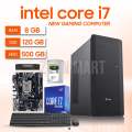 Intel Core i7 8MB RAM 8GB HDD 500GB OR SSD 120GB Graphics 2GB (Internal + External) "Gaming PC" 64 Bit Gaming New Full Desktop Computer. 