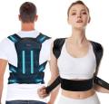 Support Belt with Adjustable Wide Straps, for Upper Back Pain Relief, Improve Sitting and Standing Poor Posture. 