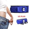 【128x13cm 】 X5 vibrating body belt abdominal massager electric waist fat burning slimming belt slimming equipment muscle stimulator X5-Slimming-Belt. 