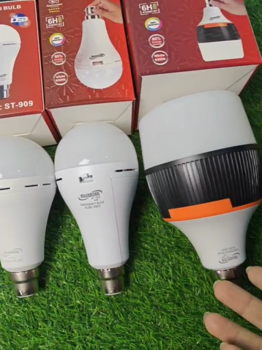 Bulb - 12 Watt - Silvertek Rechargeable Bulb | AC & DC Light | Long ...