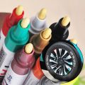 Paint Cleaner Car Wheel Tire Oily Painting Pen Auto Rubber Tyre Polishes Metal Permanent Marker Graffiti Touch Scratch Wet Wax. 