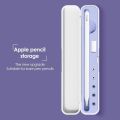 Portable for Apple Pencil 2 1 Case Storage Box Pouch Pen Holder Stylus Cover for Apple IPad Pencil 1st 2nd Gen Plastic Cases.