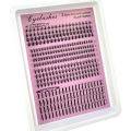 Bottom(6-7mm)&Spiky Lashes Clusters Volume Individual Lashes Cluster Extensions Spikes Lashes Clusters DIY Fairy/Manga Eyelash.