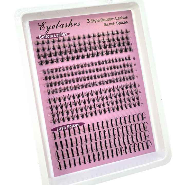 Bottom(6-7mm)&Spiky%20Lashes%20Clusters%20Volume%20Individual%20Lashes%20Cluster%20Extensions%20Spikes%20Lashes%20Clusters%20DIY%20Fairy/Manga%20Eyelash%20-%20Image%202