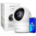 EZVIZ H6C/ C6N 1080p Indoor Pan/Tilt WiFi Security Camera, 360° Coverage, Auto Motion Tracking, Two-Way Audio, Clear 30ft Night Vision, Supports MicroSD Card up to 256GB. 