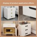 4PCS Metal Furniture Support Legs Three-pronged Feet 3.5cm Height DIY Furniture Hardware for Sofa/Cabinet/Couch/Table/Ottoman. 