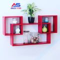 ntersecting Wooden Floating Wall Shelf Set of 3 Wooden shelf for wall Perfect Shelving Unit for Bedrooms, Offices, Living Rooms & Kitchens custom made avilable. 