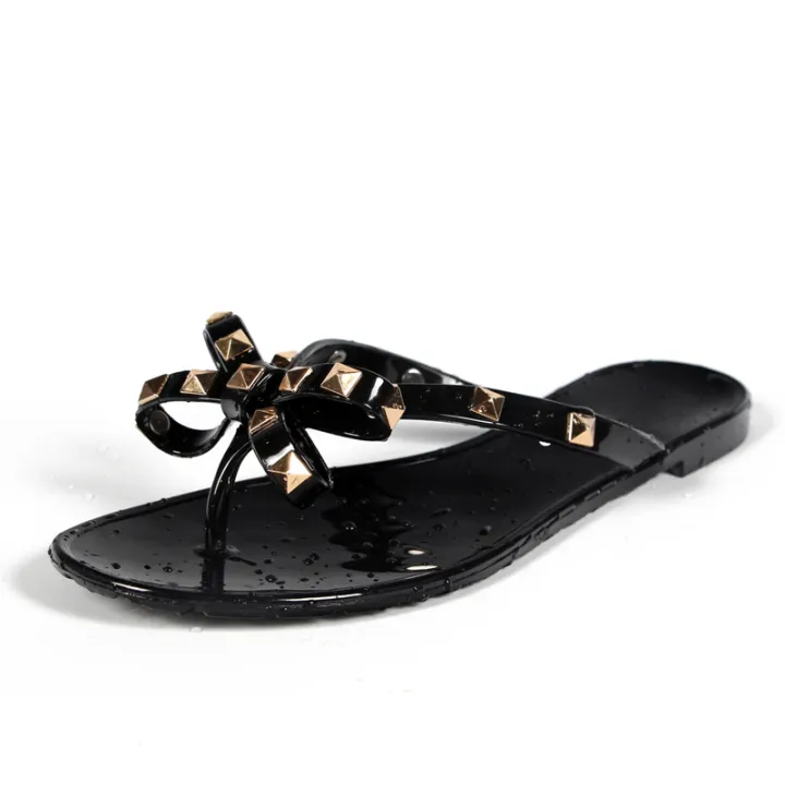 Summer%20Slippers%20Women%20Fashion%20Flip%20Flops%20Luxury%20Designer%20Female%20Beach%20Rivet%20Big%20Bow%20Flat%20Sandals%20Girls%20Jelly%20Shoes%20-%20Image%206