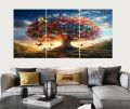 Wall Art Frame For Living Room Wooden Wall Frame Wall Frames And Wooden Wall Art | Set of 3. 