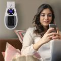Wall-mounted Electric Heater Energy-efficient Warm Air Blower Hot Air Blower Mini Hot Fan Electric Wall-mounted Heater Plug-in. 