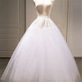4/6/8 Layers Tulle Crinoline Skirt Hoopless Petticoat Underskirt for Bridal Wedding Dresses.